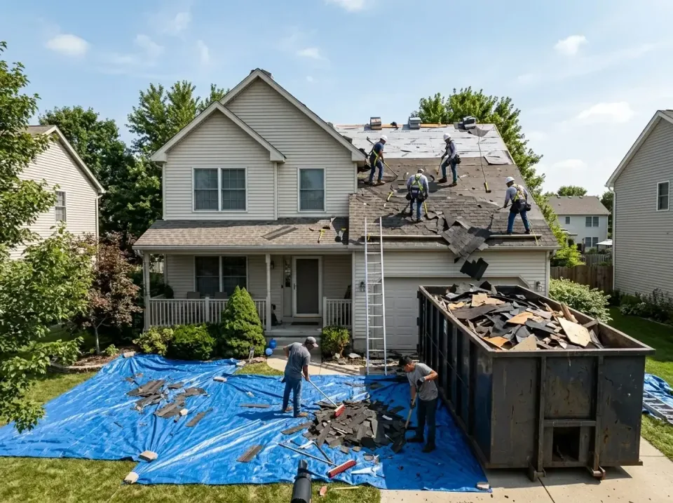 roof-replacement-debris-remova-004 — frequently asked questions, Cheapest Dumpster Rentals in Mount Airy, MD